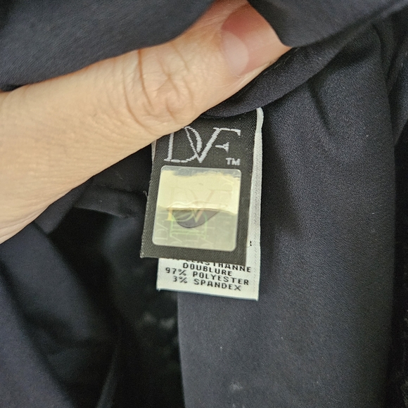 Diane Von Furstenberg new cindy lace dress 10 metallic - Picture 4 of 16